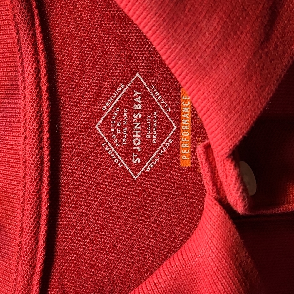 Men Red polo Sz( XL ) - Picture 2 of 4